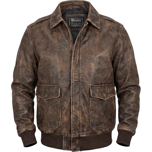 Vintagearc A2 Aviator Flying Tiger WWII Flight Aviator Bomber